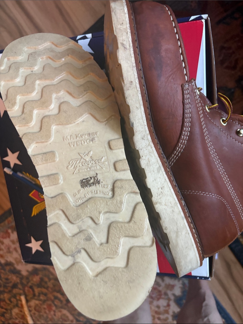 Thorogood Mens 10.5 Boot waterproof and composite toe protection not steel EXC - Picture 7 of 9